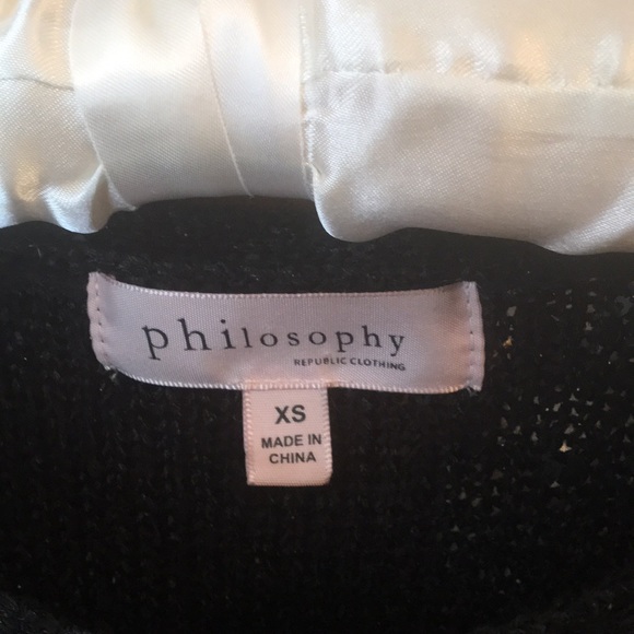 Philosophy 3/4 sleeve sweater - Picture 2 of 3